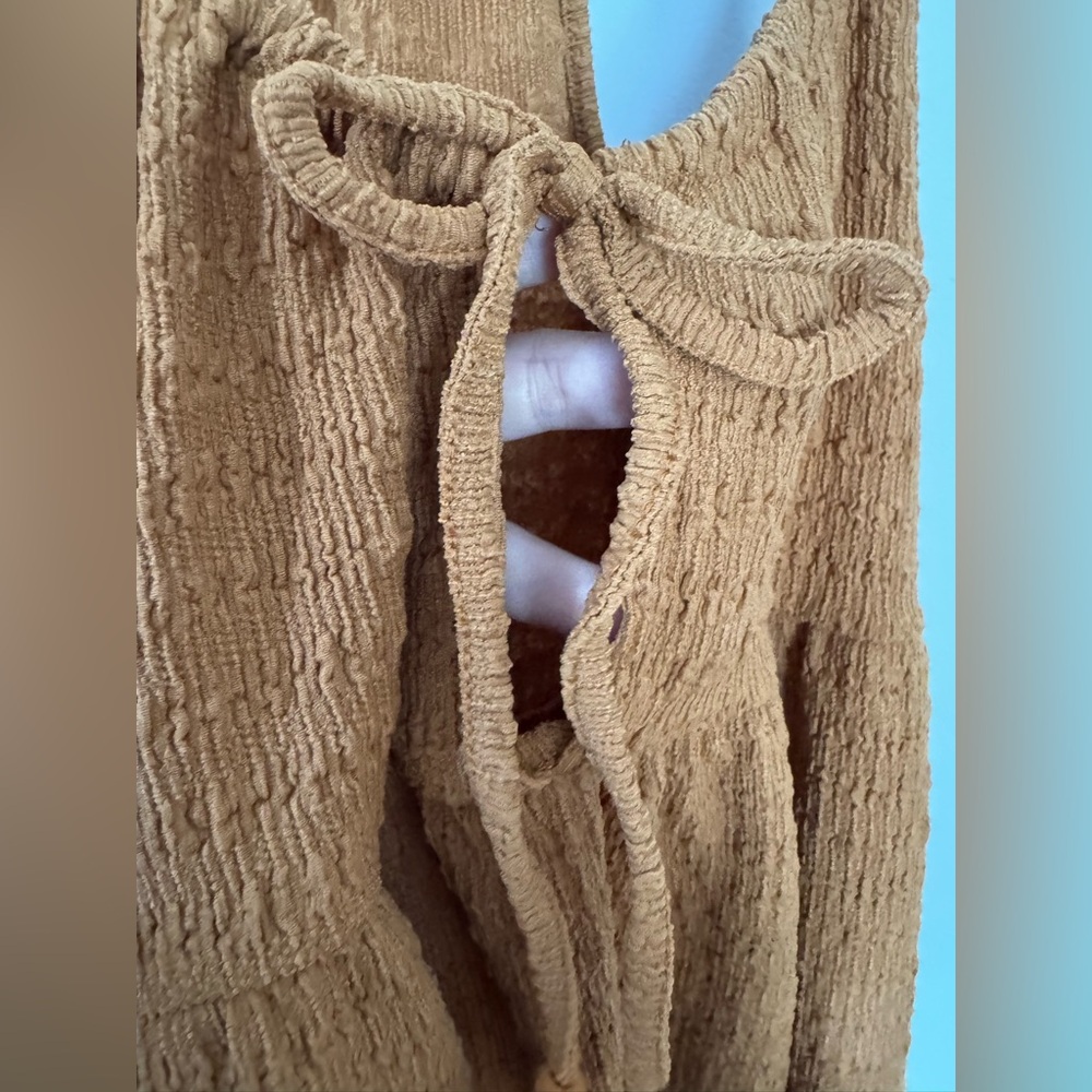 O'Neill Sage Crinkle Dress (Brown Sugar) - Picture 4 of 6
